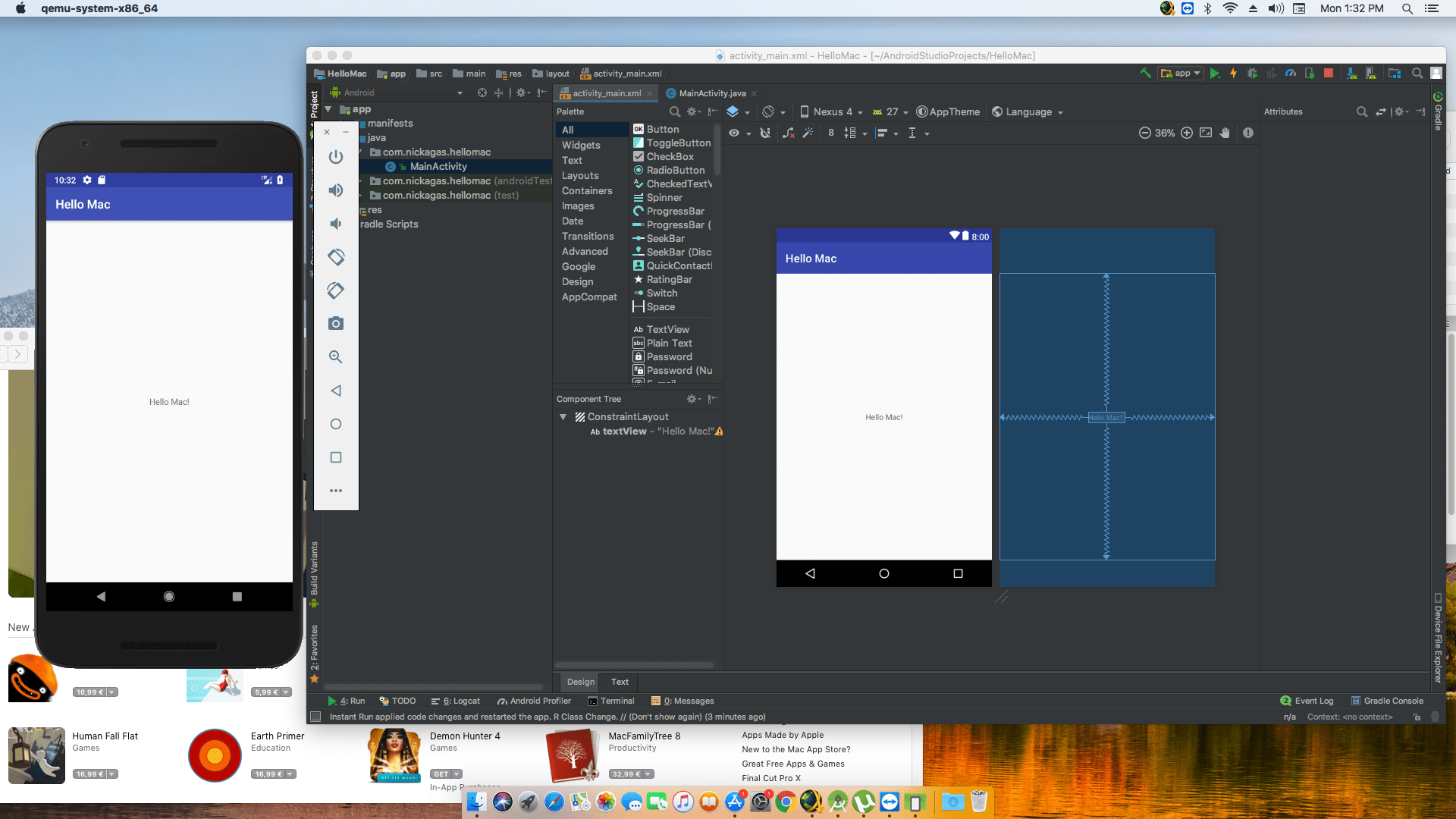 android tv emulator mac